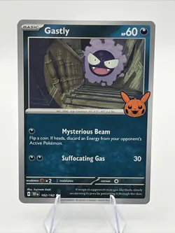Gastly 102/162 Trick or Trade 2024 Regular Pokemon Card - Image 1