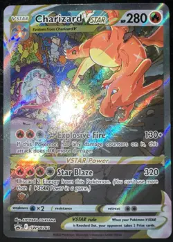 Charizard VSTAR SWSH262 SWSH: Sword & Shield Promo Cards Holo HP - Image 1
