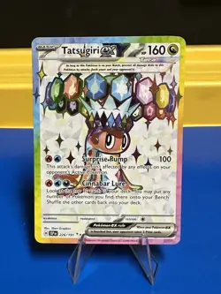 Pokemon TCG Tatsugiri EX Ultra Rare Card 226/191 Surging Sparks NM - Image 1