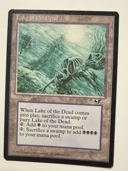 MTG Lake of the Dead Alliances Rare Reserved Magic the Gathering - Image 1