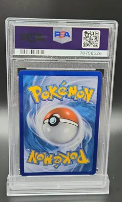 2016 POKEMON XY FATES COLLIDE TYRANITAR HOLO 56/124 - PSA 9 - MINT - Image 2