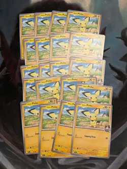 Ethan's Pichu 071/182 Destined Rivals Lot of 20 NM - Image 1