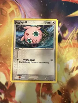 Jigglypuff 53/100 Crystal Guardians Regular Pokemon TCG LP - Image 1