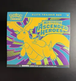 Pokemon Mega Evolution Ascended Heroes Elite Trainer Box (Sealed) ETB - Image 1
