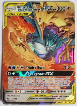 Moltres & Zapdos & Articuno GX 44/68 | Hidden Fates | Pokemon TCG - Image 1