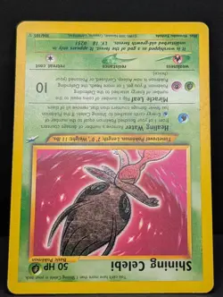 Shining Celebi 106/105 Neo Destiny Holo Ultra Secret Rare Pokemon TCG WOTC LP - Image 4