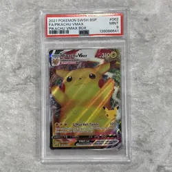 Pikachu Vmax 062 Box Swsh Black Star Promo Pokemon PSA 9 - Image 1