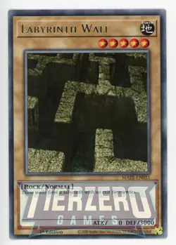 Yugioh Labyrinth Wall MAZE-EN031 Rare 1st Edition Near Mint - Image 1