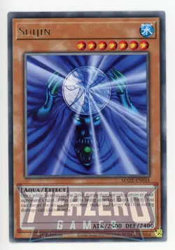 Yugioh Suijin MAZE-EN034 Rare 1st Edition Near Mint - Image 1