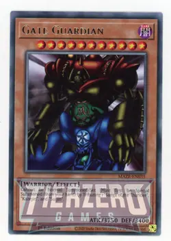 Yugioh Gate Guardian MAZE-EN035 Rare 1st Edition Near Mint - Image 1