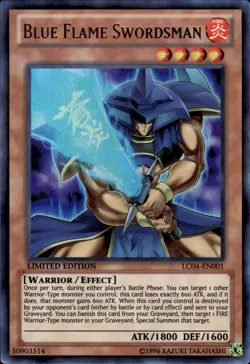 Blue Flame Swordsman - Ultra Rare Limited Edition LC04-EN001 - NM - YuGiOh - Image 1
