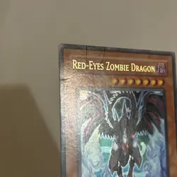 Red-Eyes Zombie Dragon SDZW-EN001 Zombie World 1st Edition Yugioh Tcg HP Single! - Image 2