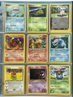 Pokemon Card Collection VTG Binder Holo Rare 1st E-Reader WoTC Charizard Eevee - Image 1