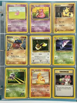 Pokemon Card Collection VTG Binder Holo Rare 1st E-Reader WoTC Charizard Eevee - Image 3