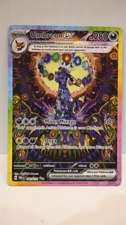 Pokemon TCG Umbreon EX Prismatic Evolutions Card 161/131 SIR Ungraded Near Mint - Image 3