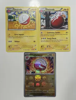 Electrode (Master Ball Pattern) 101/165 Sv2a: Pokemon Card 151 Holo (Japanese) - Image 1
