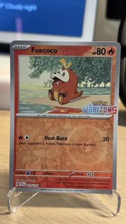 Fuecoco 029/191 Horizons Stamp Surging Sparks Pokemon TCG Card Promo - Image 2