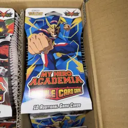 My Hero Academia Trading Card Game Sleeved Booster 148 Pack NEW TCG Universus - Image 2
