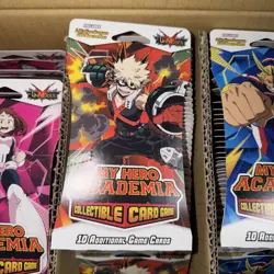 My Hero Academia Trading Card Game Sleeved Booster 148 Pack NEW TCG Universus - Image 3