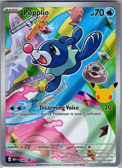 Popplio 045 ME: Mega Evolution Promo - Pokemon Card - NM - Image 1