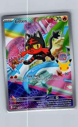 Litten 044 ME: Mega Evolution Promo - Pokemon Card - NM - Image 1