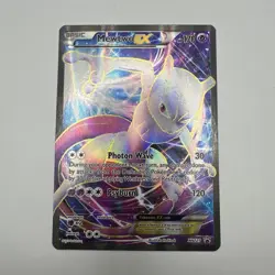 Mewtwo EX XY125 Full Art Black Star Promo Holo Pokemon Card Full Art Rare NM - Image 2