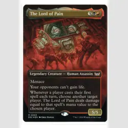 The Lord of Pain (Foil) - DSC #3 Mythic - NM / Mint Commander: Duskmourn Single - Image 2