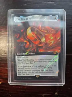 The One Ring (Extended Art) (Surge Foil) Universes Beyond MTG - Image 1
