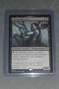 Ghoulcaller Gisa Commander Masters Regular Magic the Gathering - Image 1