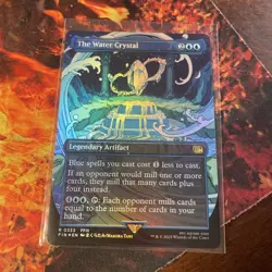 The Water Crystal (Borderless) Final Fantasy Foil - Image 1