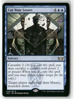 Cut Your Losses Normal R Streets of New Capenna 38 NM - Image 1