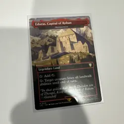 Edoras, Capital of Rohan 0518 Non-Foil NM Fresh Hildebrandt MTG LTR - Image 1