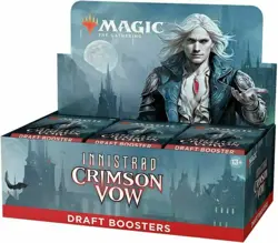 Magic: The Gathering Innistrad: Crimson Vow Draft Booste Box - 36 Packs 630509993475 - Image 1