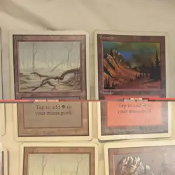 20 MTG Lot of Unlimited Basic Lands Mixed Condition - LP/MP & HP/Damaged - Image 3