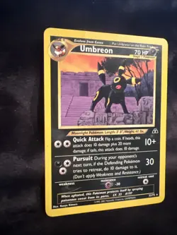 Pokemon Neo Discovery Umbreon TCG Card 32/75 Regular Rare - Image 2