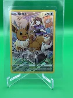 Pokemon Eevee TG11/30 Swsh09 Brilliant Stars Ultra Rare Holo - Image 1