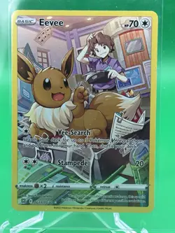 Pokemon Eevee TG11/30 Swsh09 Brilliant Stars Ultra Rare Holo - Image 2