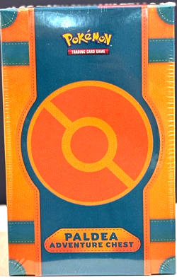 POKEMON TCG PALDEA Adventure Chest Factory Sealed Box-6 Packs, 7 Foil Promos - Image 1