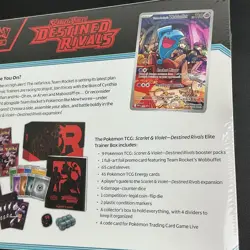 Pokemon Scarlet & Violet Destined Rivals Elite Trainer Box ETB Sealed New - Image 5