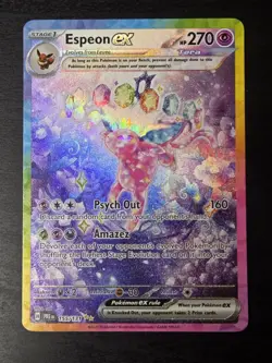 Espeon EX 155/131 - Prismatic Evolutions - Special Illustration Rare - Pokemon - Image 1