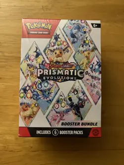 Pokemon TCG Prismatic Evolutions Booster Bundle Sealed - Image 1
