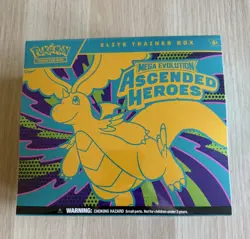 Pokemon TCG Ascended Heroes Elite Trainer Box ETB Sealed New - Image 1