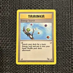 Pokemon TCG Energy Search 59/62 Fossil - Image 1