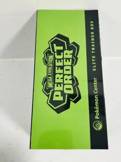 Perfect Order Pokemon Center Elite Trainer Box PC ETB - New And Sealed - Image 5