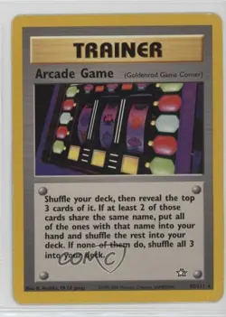 Arcade Game Pokemon Neo Genesis #83 2000 - Image 1