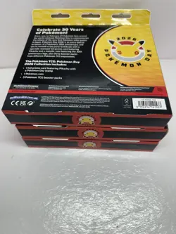 3X Pokemon Day 2026 Collection Box Brand New & Factory Sealed Lot Of 3 - Image 4