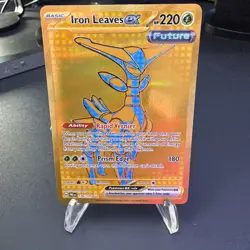 Iron Leaves EX 176/131 Pokemon TCG S&V Prismatic Evolutions Hyper Rare English - Image 1