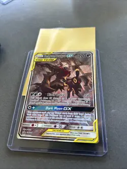 Umbreon&Darkrai GX Tag Team Pokemon Promo #SM241 Sun And Moon LP-NM - Image 2