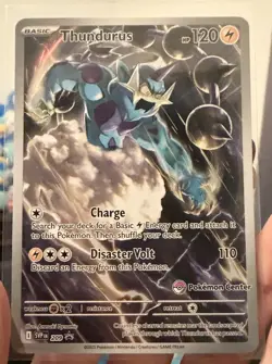 Pokemon Center Stamped Thundurus and Tornadus SV Promos 209 210 - Image 2