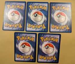 Rattata 66/82 x3, Energy 81 & 82 - Team Rocket - First Edition (1st) - Pokemon - Image 2